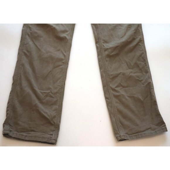 Ariat Rebar Slim Straight Leg Work Pants 34x34 Khaki Durable Outdoor - Picture 4 of 9